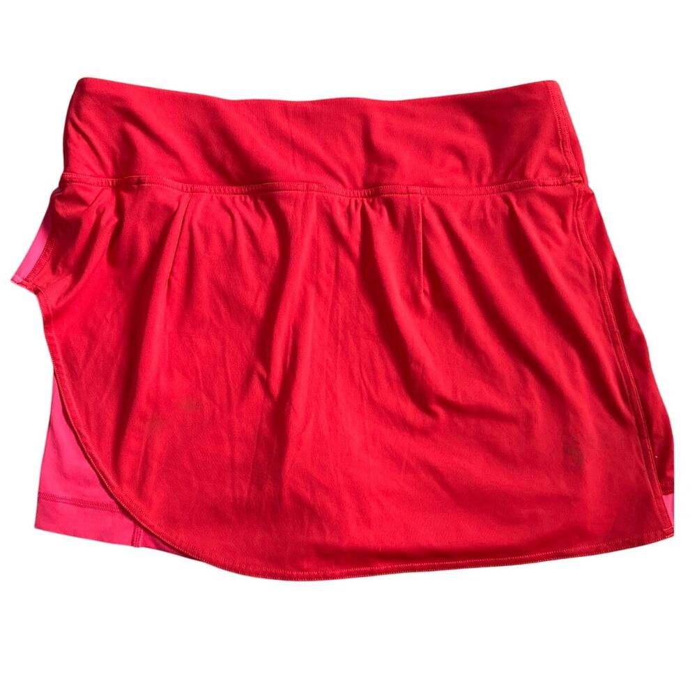 Lululemon Asymmetrical Layered High-Rise Tennis Skirt in Hot Heat Size 10 - Picture 6 of 10